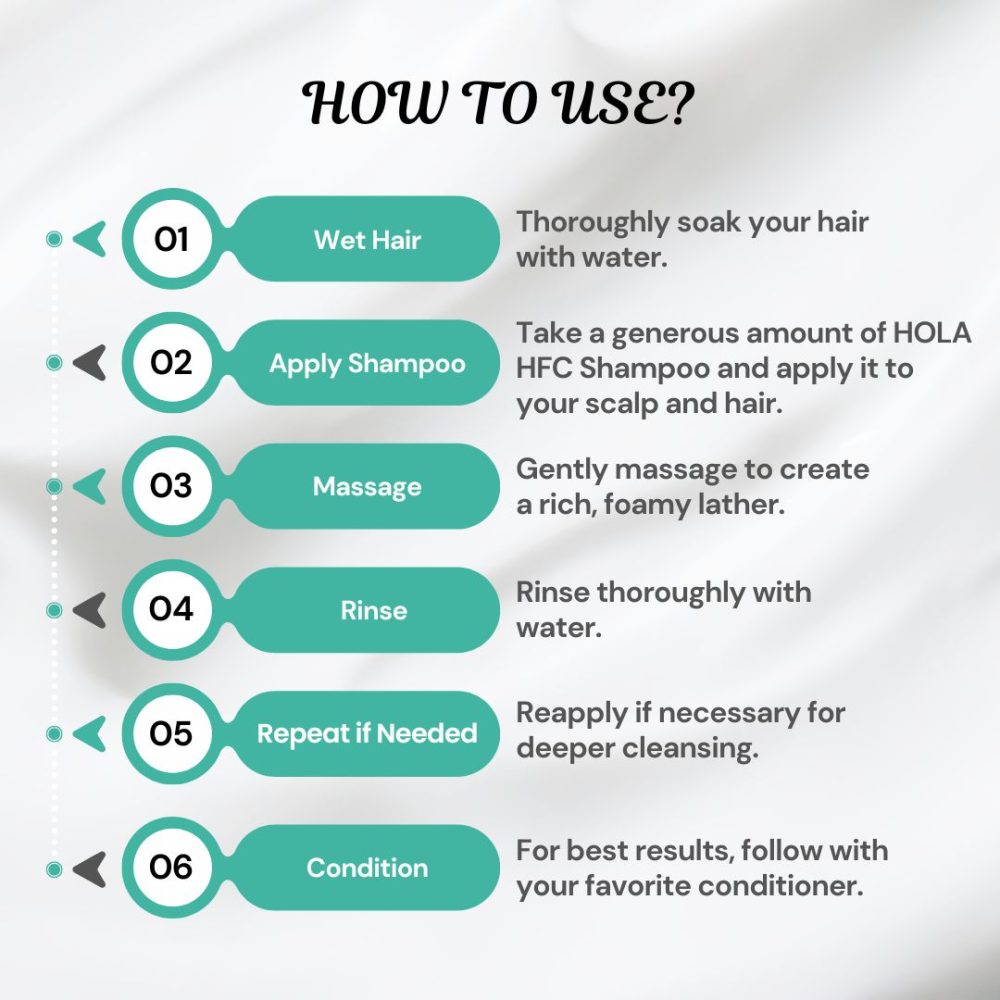 HOLA HFC Shampoo - Image 4