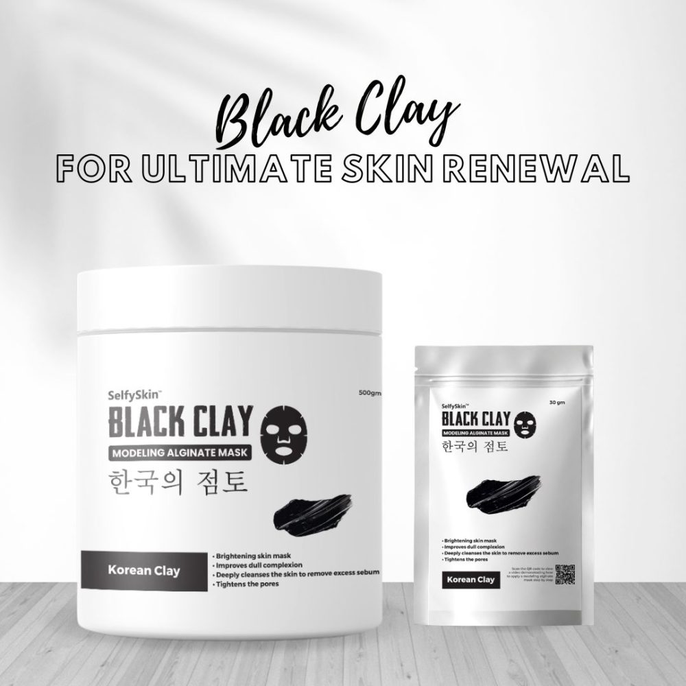 Black Clay Alginate Mask
