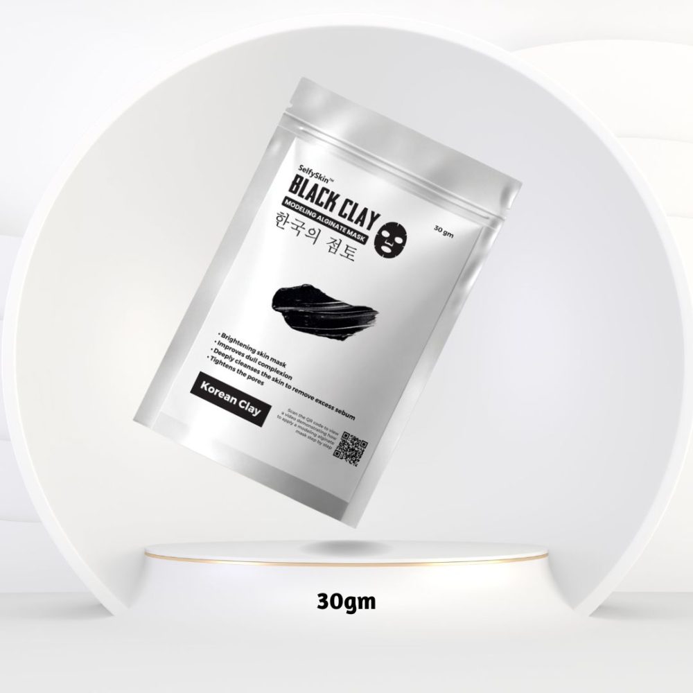 Black Clay Alginate Mask