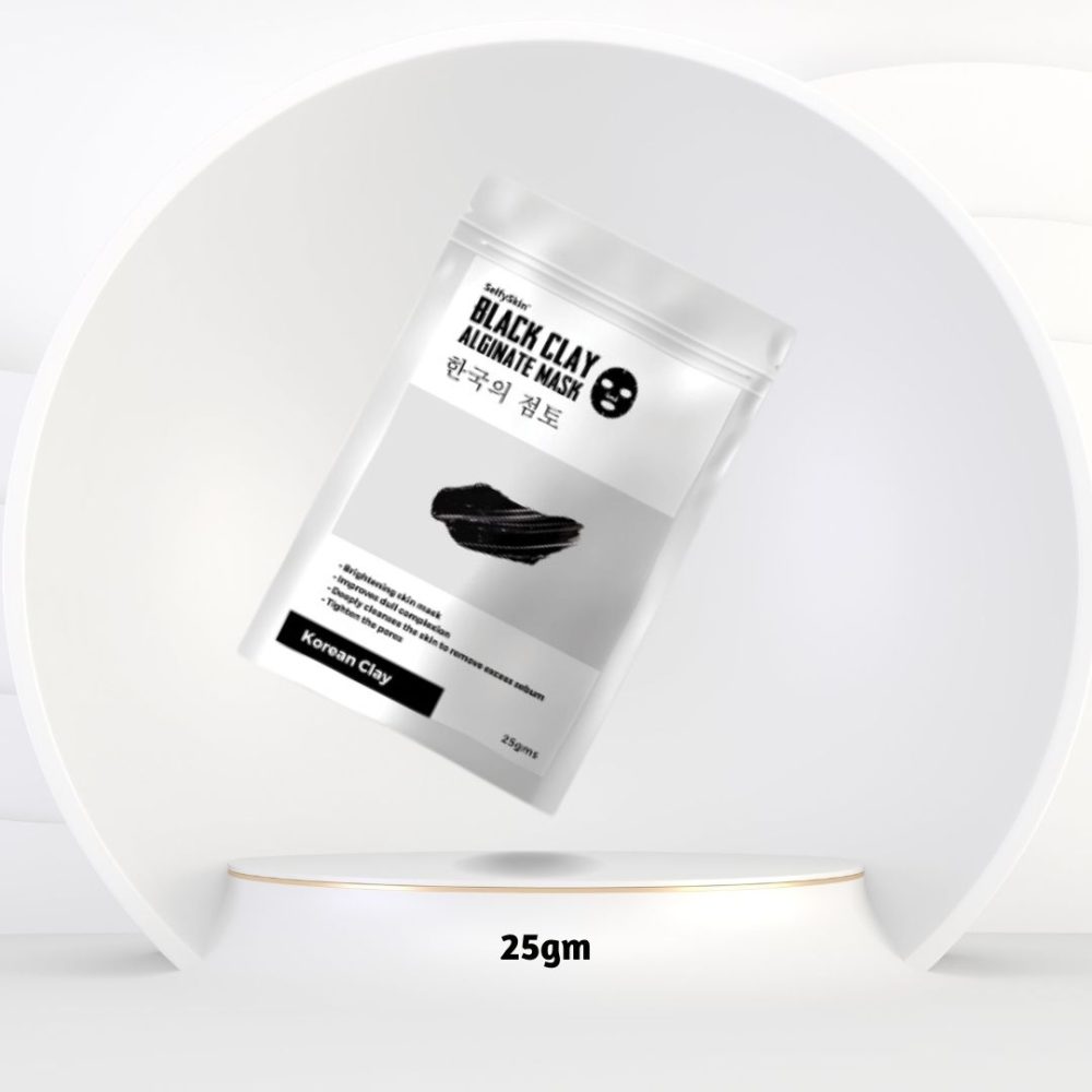 Black Clay Alginate Mask