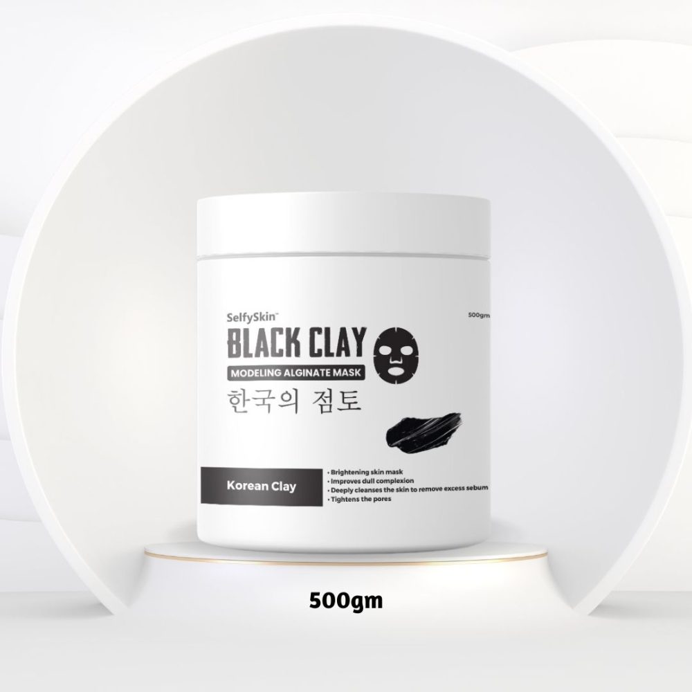 Black Clay Alginate Mask - Image 3