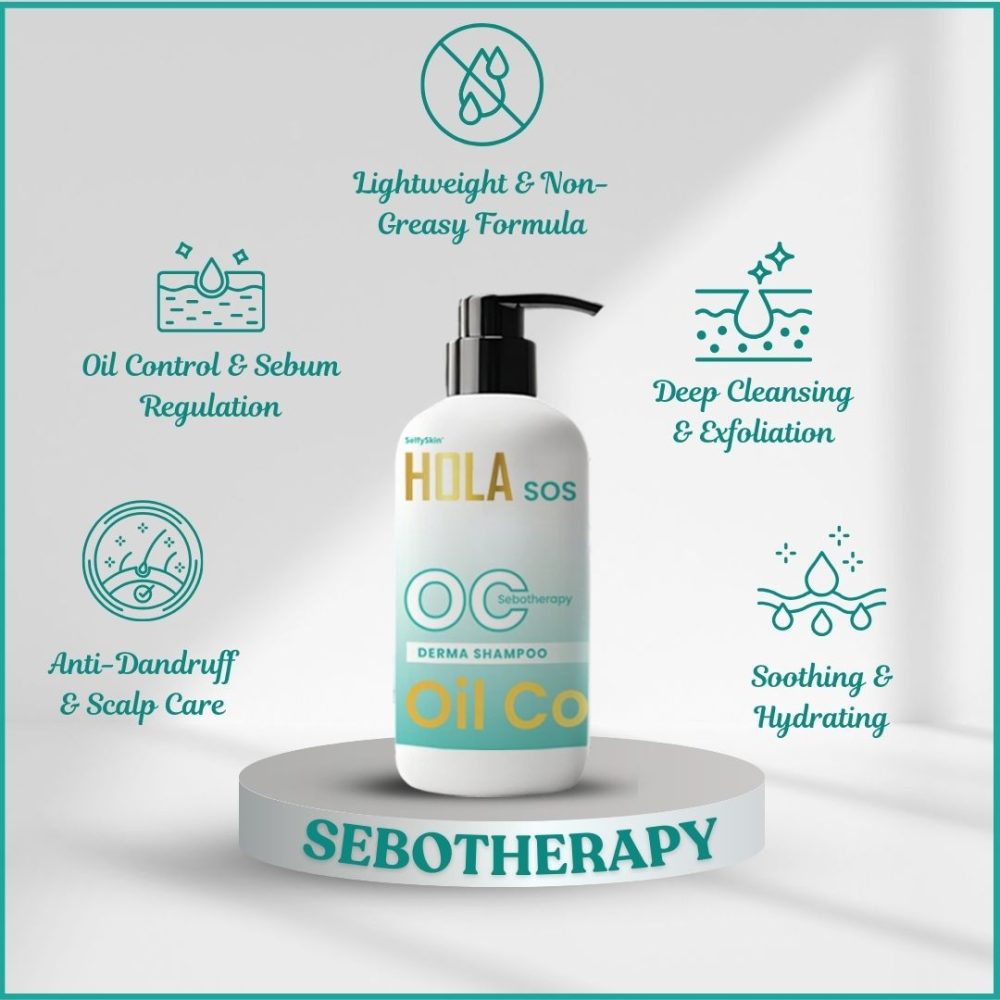 HOLA OC Oil Control Derma Shampoo